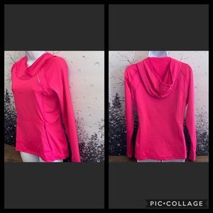 EUC Athleta fleece lined running hoodie